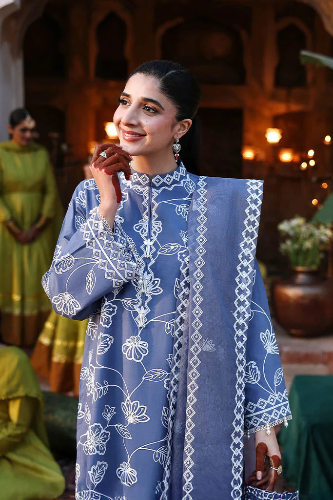 ETHNIC BLUE | Eid Lawan '26 | Cross Stitch