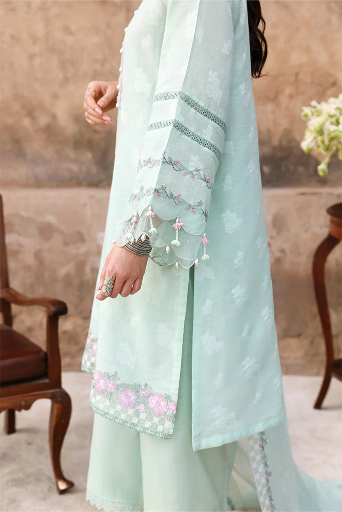 MISTY MINT | Eid Lawn '26 | Cross Stitch