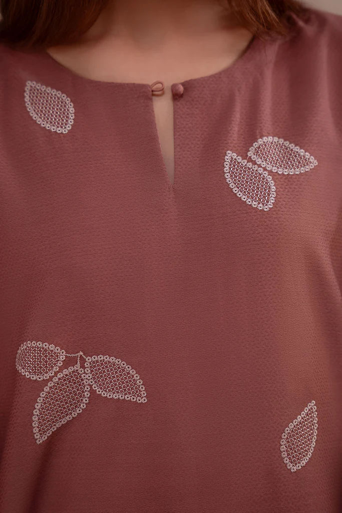 COCO BLOOM-2PC (SHIRT & TROUSER) | EXCLUSIVE PRET | Cross Stitch