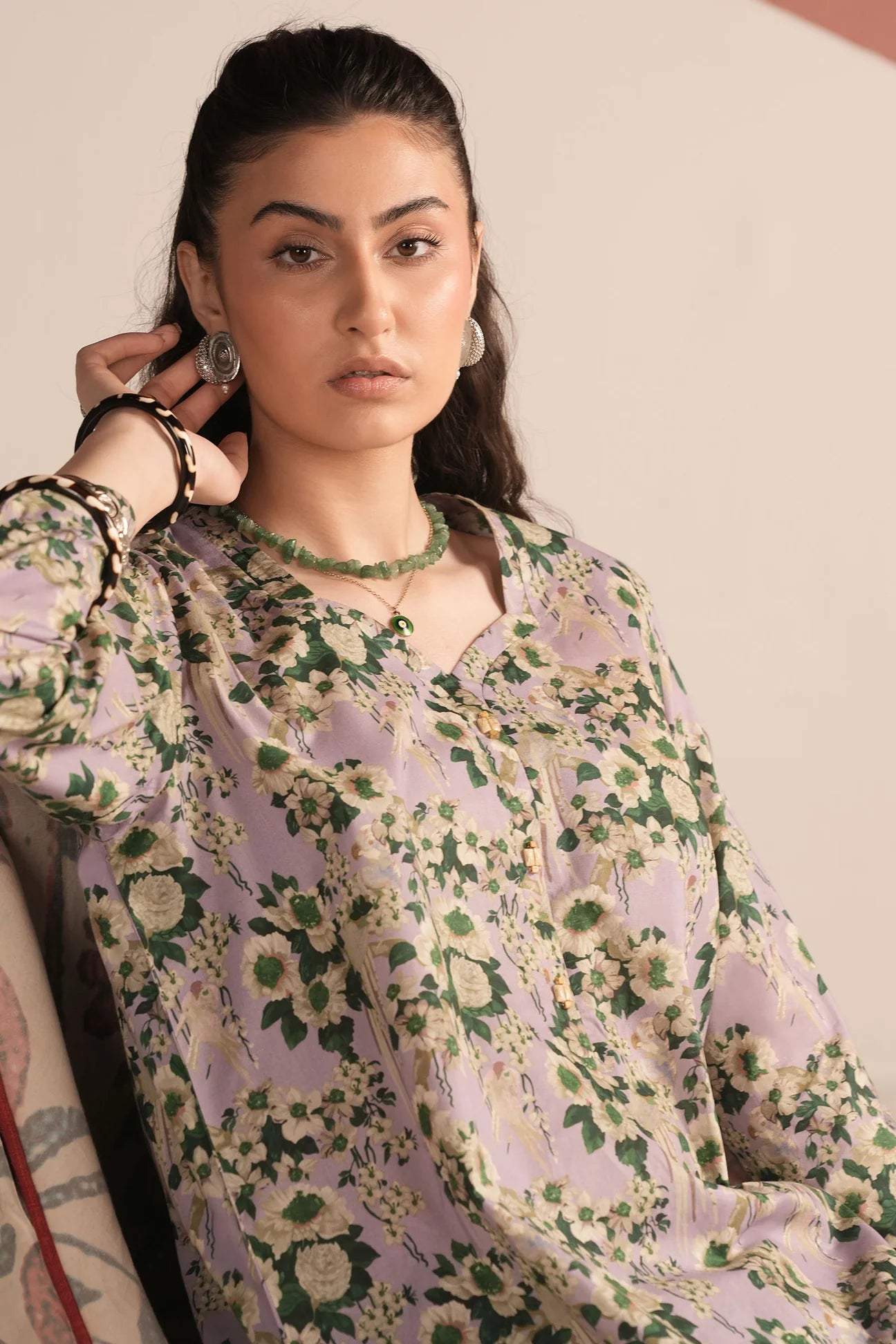 (ZRW-21615) AMETHYST MIST | Poplin-Fall'25 | ZAHA