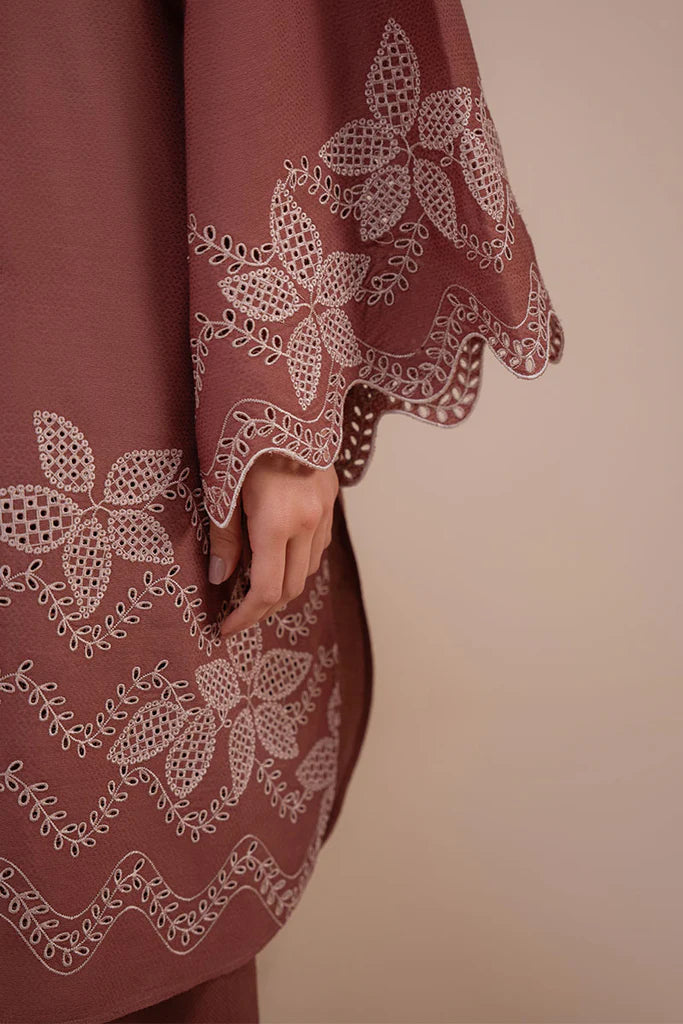 COCO BLOOM-2PC (SHIRT & TROUSER) | EXCLUSIVE PRET | Cross Stitch