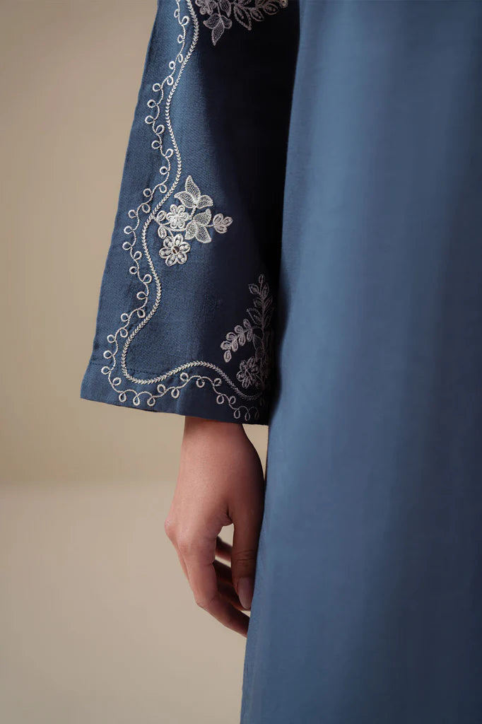 AZURE DUSK-2PC (SHIRT & TROUSER) | EXCLUSIVE PRET | Cross Stitch