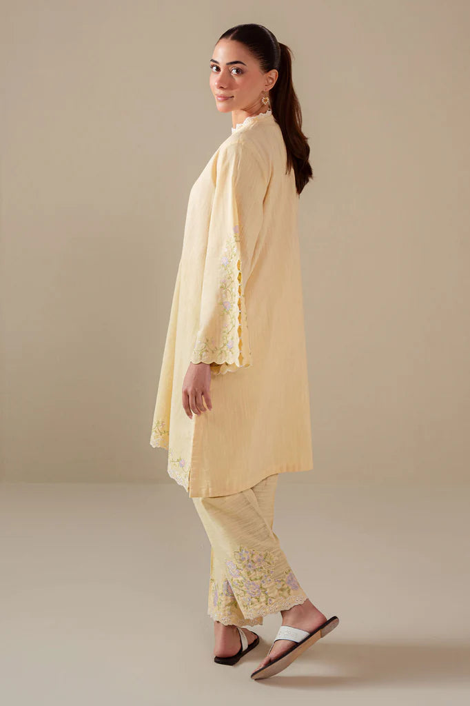 WARM SUNSHINE -2PC (SHIRT & TROUSER) | EXCLUSIVE PRET | Cross Stitch