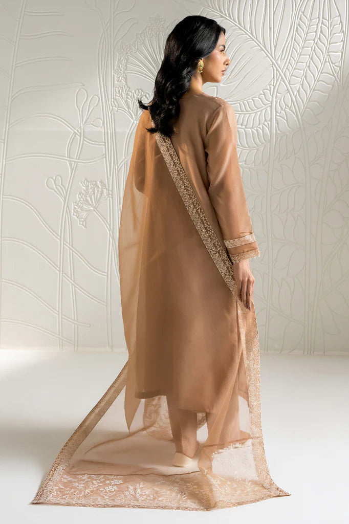 IVORY DUNE-2PC (SHIRT & DUPATTA) | EXCLUSIVE PRET | Cross Stitch