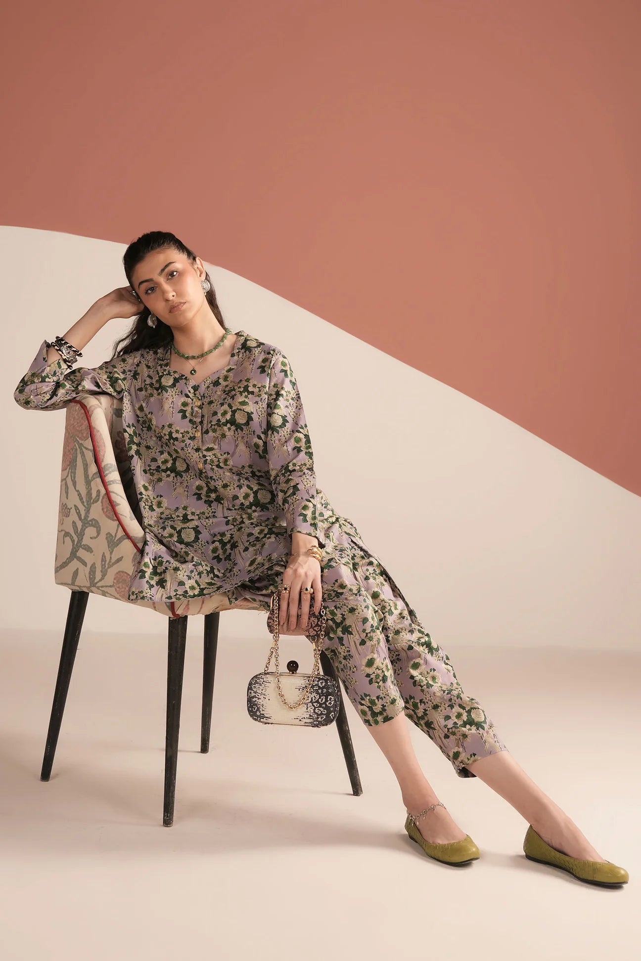 (ZRW-21615) AMETHYST MIST | Poplin-Fall'25 | ZAHA