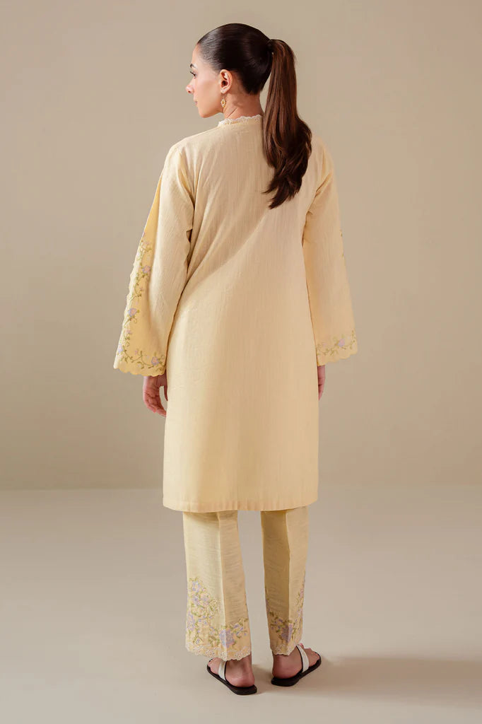 WARM SUNSHINE -2PC (SHIRT & TROUSER) | EXCLUSIVE PRET | Cross Stitch