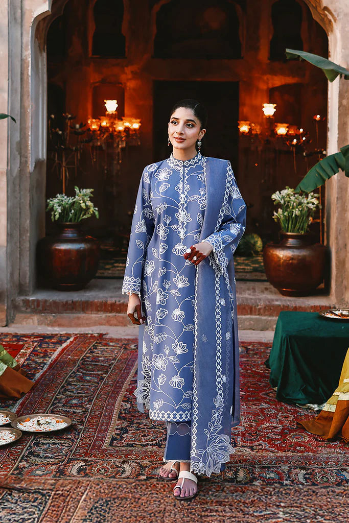 ETHNIC BLUE | Eid Lawan '26 | Cross Stitch