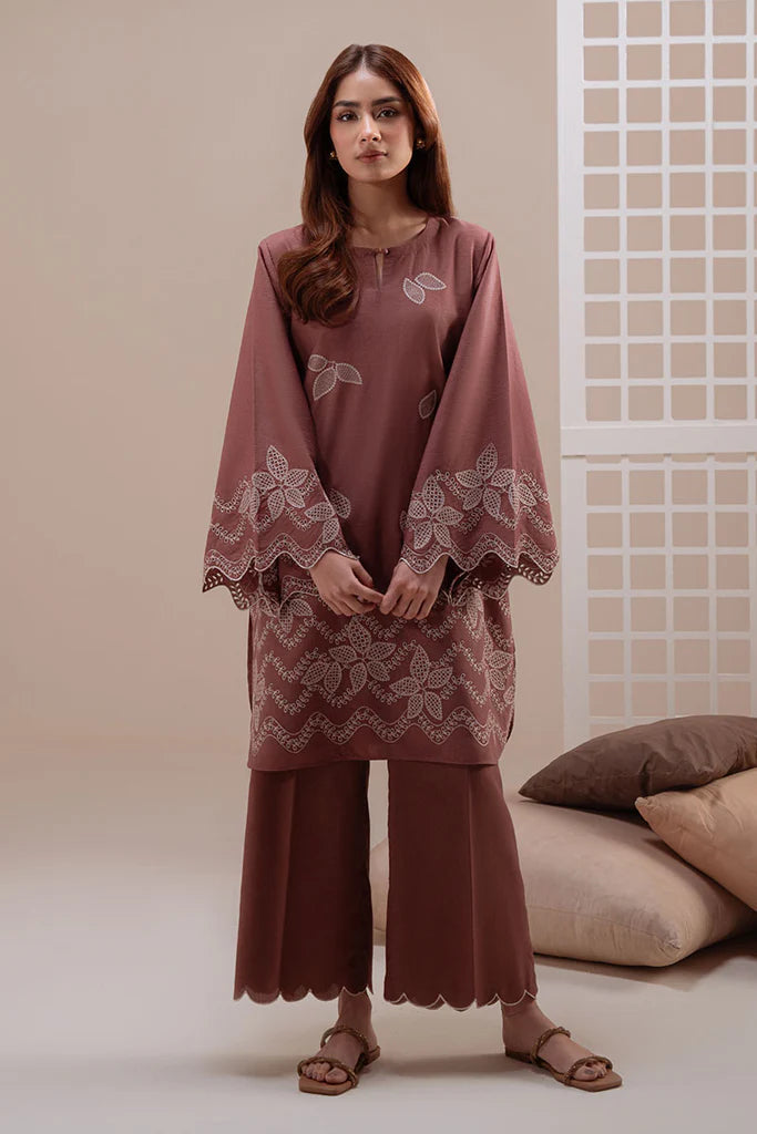 COCO BLOOM-2PC (SHIRT & TROUSER) | EXCLUSIVE PRET | Cross Stitch