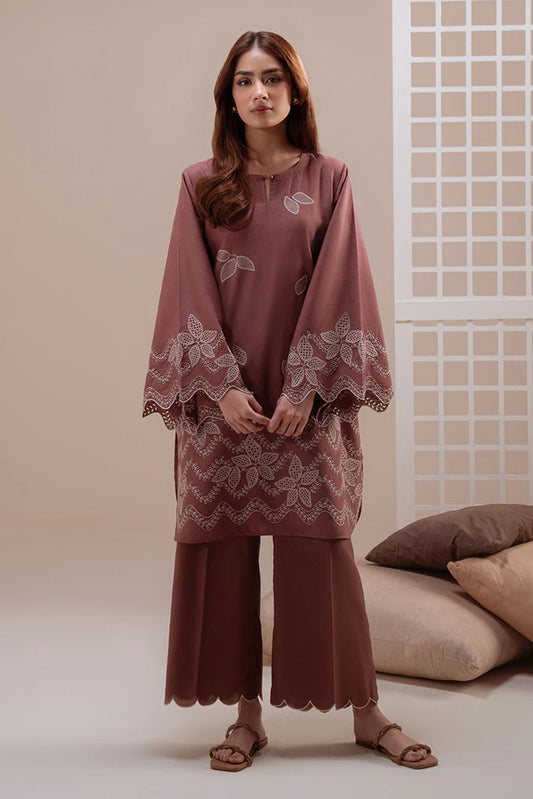 COCO BLOOM-2PC (SHIRT & TROUSER) | EXCLUSIVE PRET | Cross Stitch