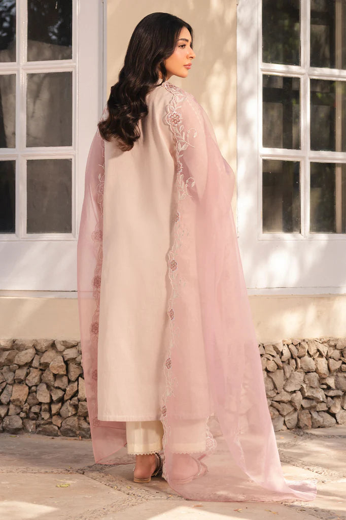 SANDLOOM GLOW-2PC (SHIRT & DUPATTA) | EXCLUSIVE PRET | Cross Stitch