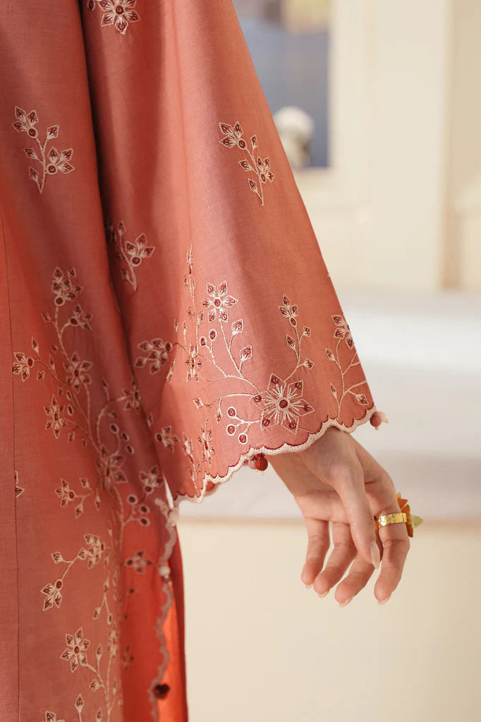 ROSE DAWN-3PC EMBROIDERED LAWN SUIT | Cross Stitch
