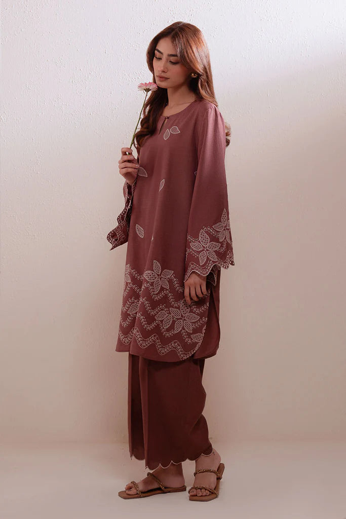 COCO BLOOM-2PC (SHIRT & TROUSER) | EXCLUSIVE PRET | Cross Stitch