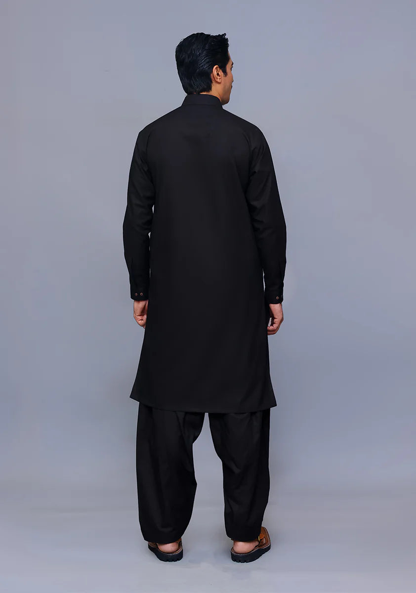 BASIC POLY VISCOSE TAP SHOE CLASSIC FIT SUIT | AMIR ADNAN MENSWEAR