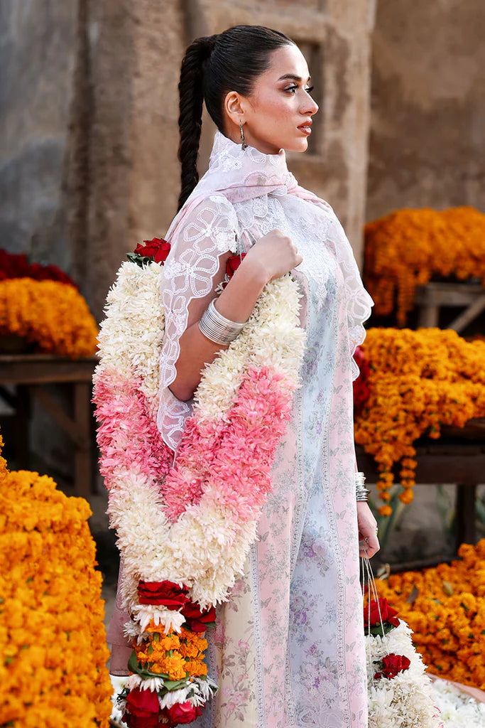 ROSE VEIL | Eid Lawn '26 | Cross Stitch (RTS)
