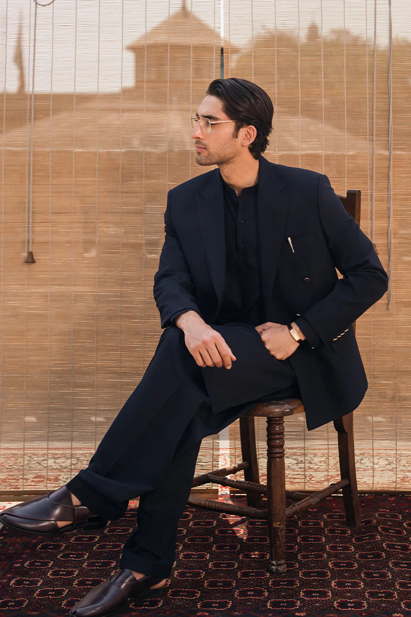 Navy Blue Classic Shalwar Kameez | REPUBLIC MENSWEAR