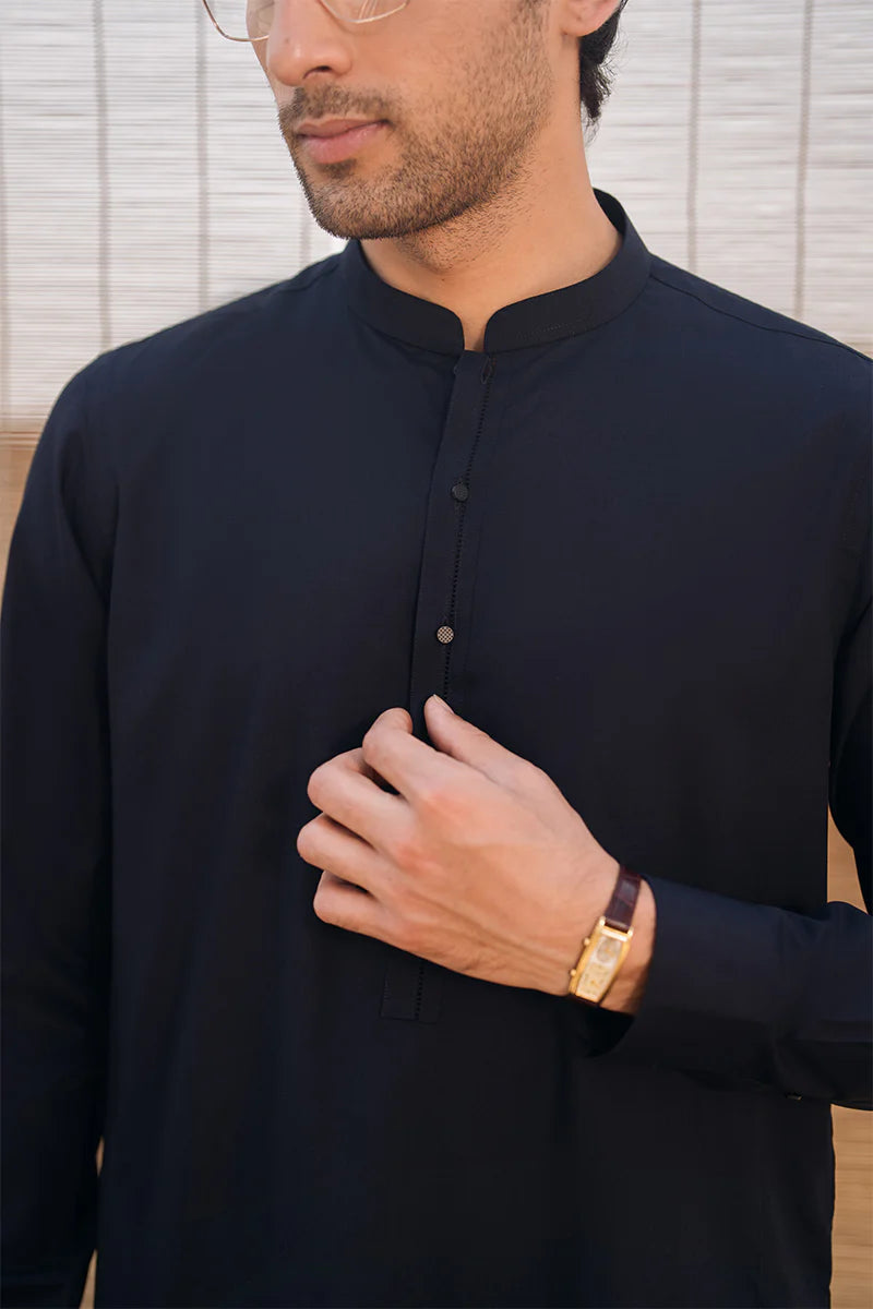 Navy Blue Classic Shalwar Kameez | REPUBLIC MENSWEAR