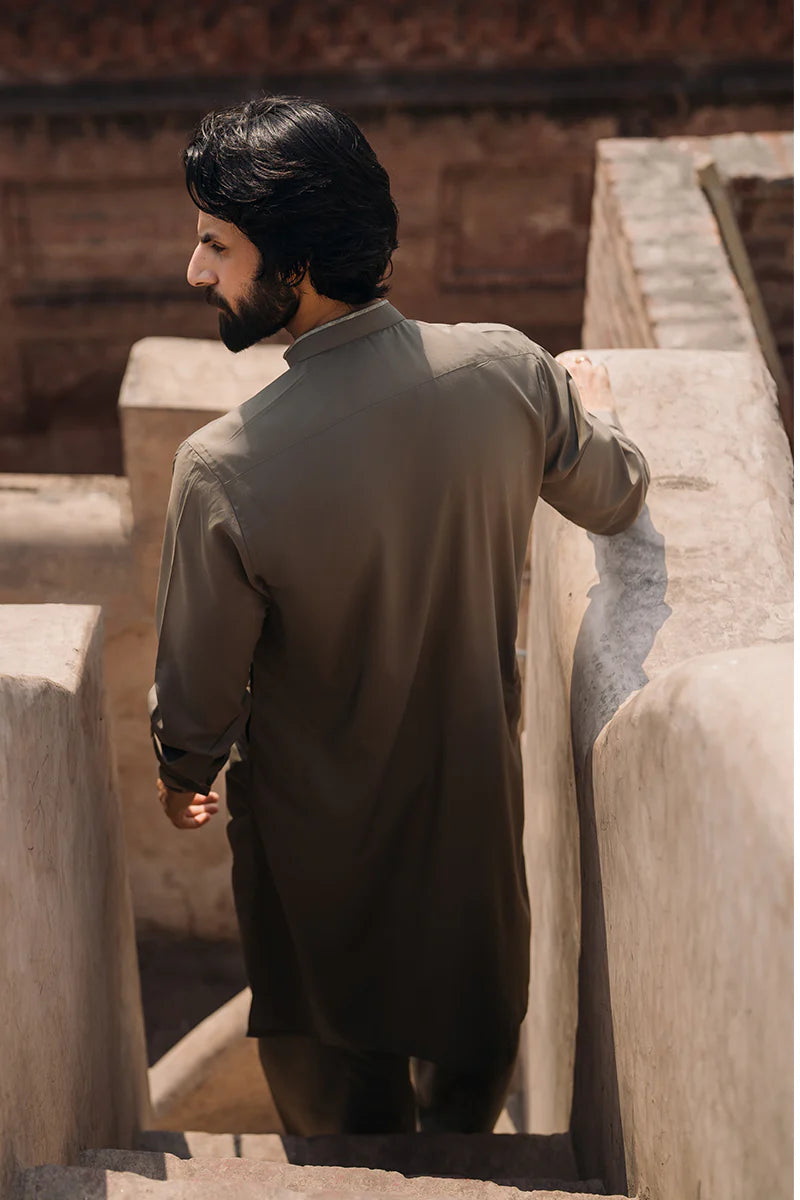 Sage Green Kurta | REPUBLIC MENSWEAR