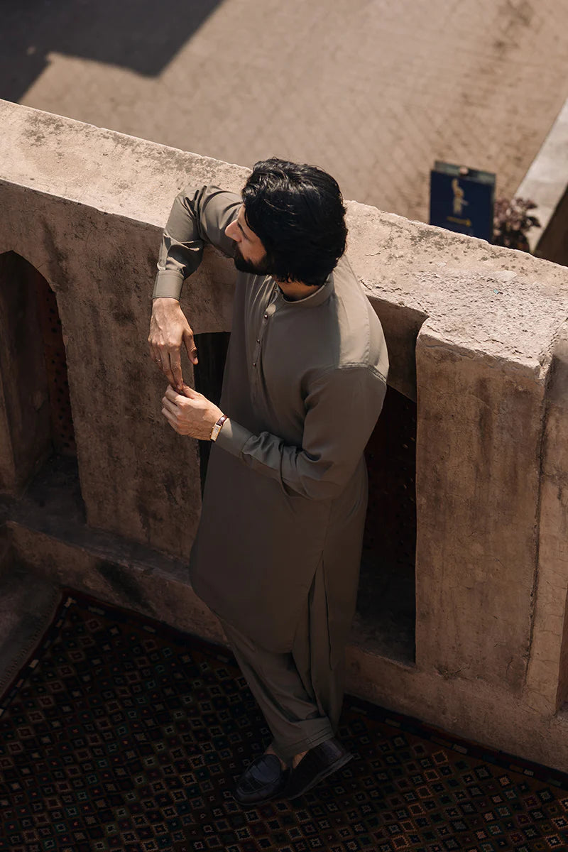 Sage Green Kurta | REPUBLIC MENSWEAR