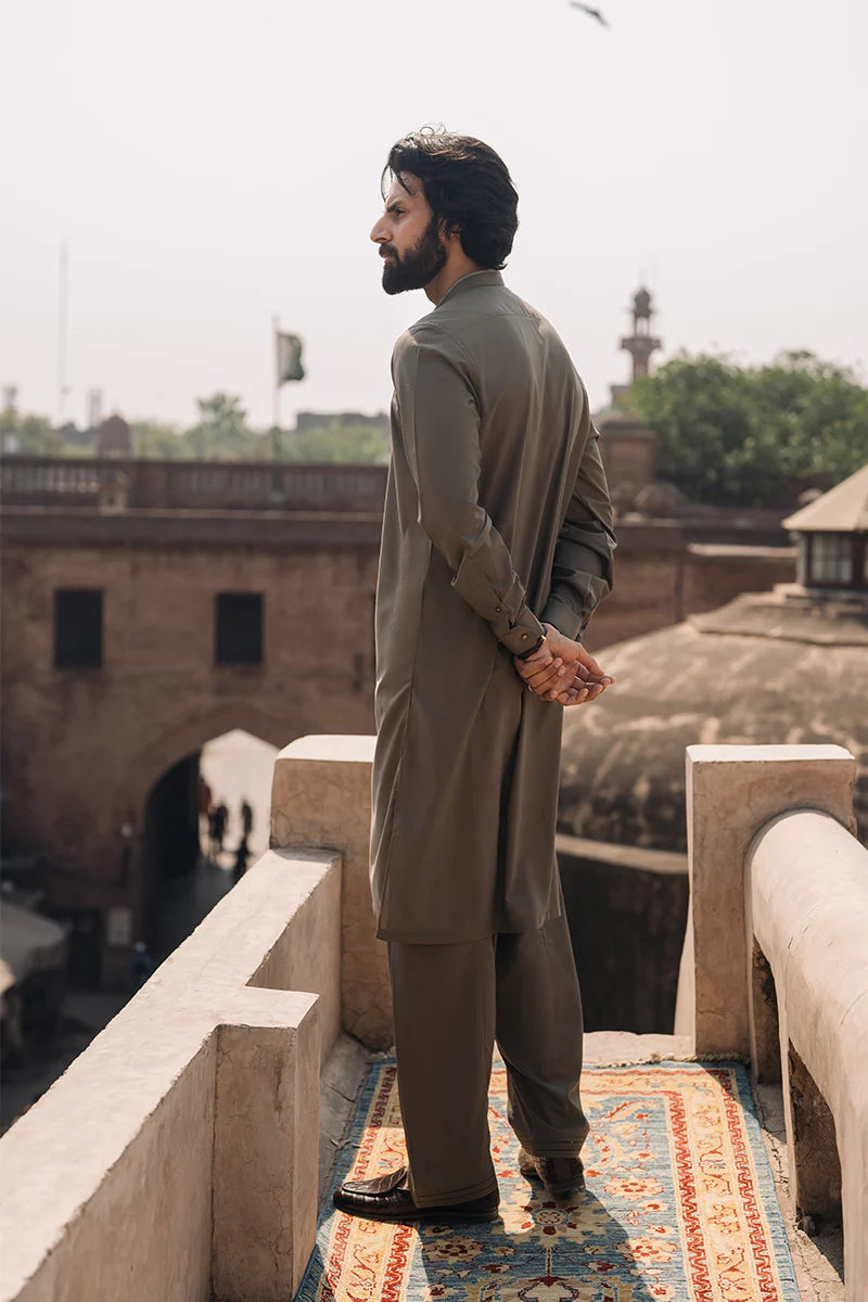 Sage Green Kurta | REPUBLIC MENSWEAR