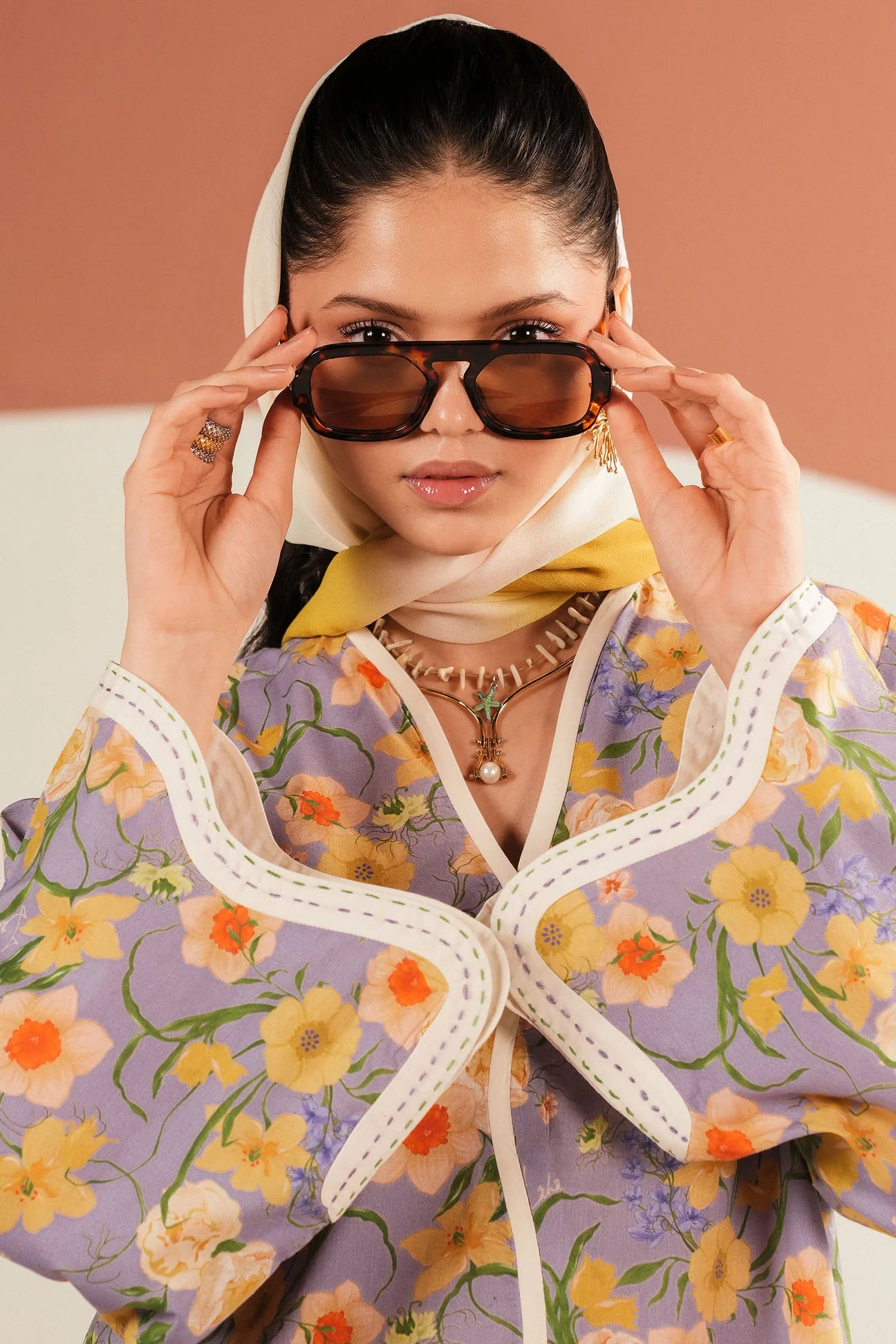 (ZRW-21611) LAVENDER WHISPER | Poplin-Fall'25 | ZAHA