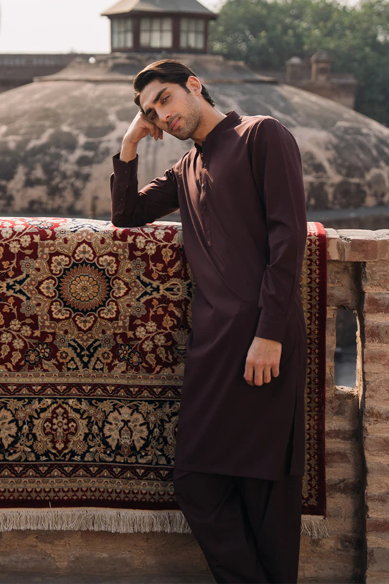 Burgundy Shalwar Kameez | REPUBLIC MENSWEAR