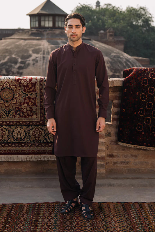 Burgundy Shalwar Kameez | REPUBLIC MENSWEAR