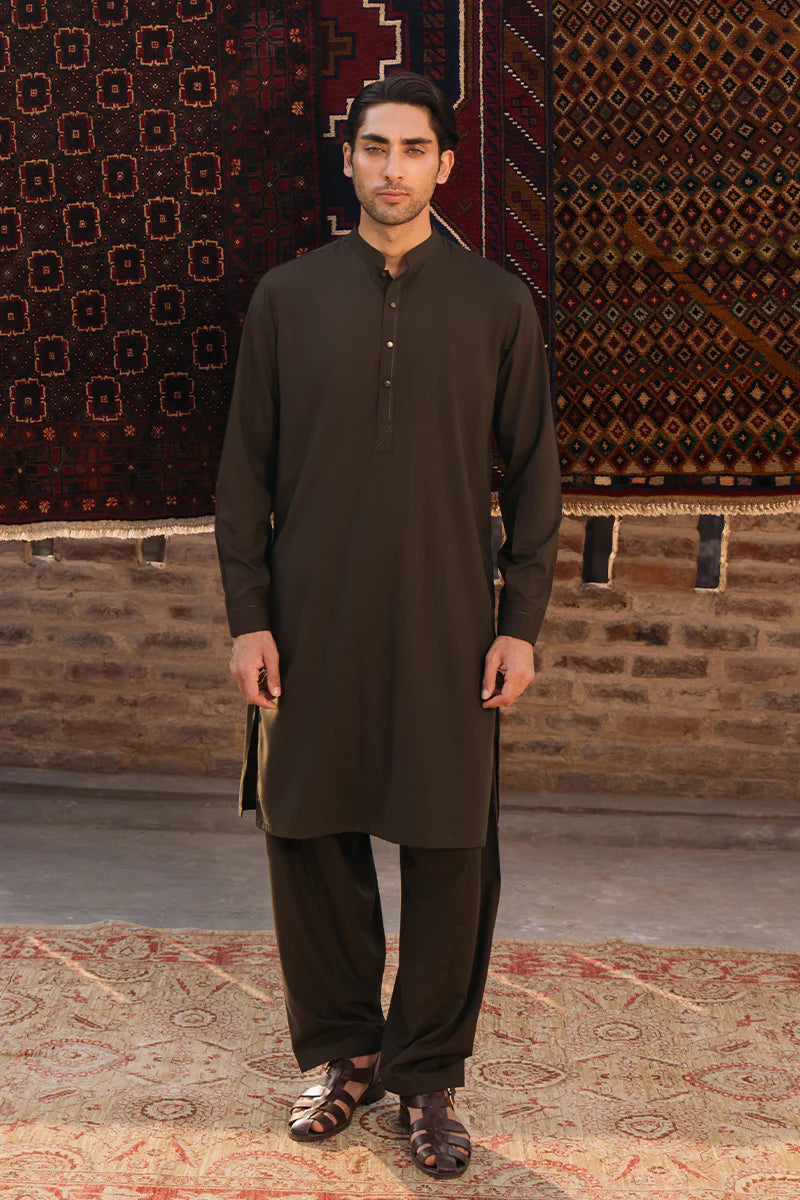 Olive Green Shalwar Kameez | REPUBLIC MENSWEAR