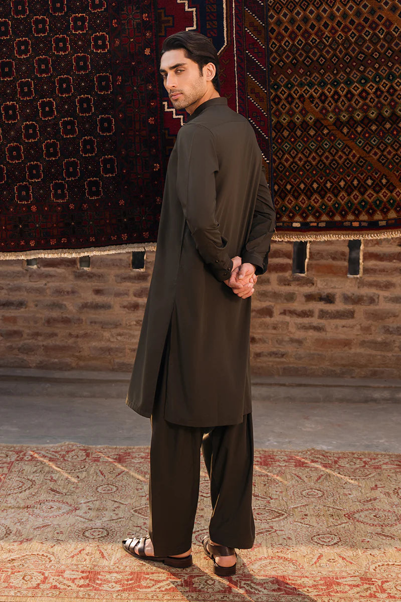 Olive Green Shalwar Kameez | REPUBLIC MENSWEAR
