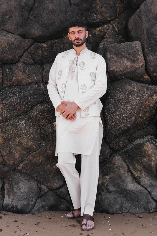 'Cream' Waistcoat | REPUBLIC MENSWEAR
