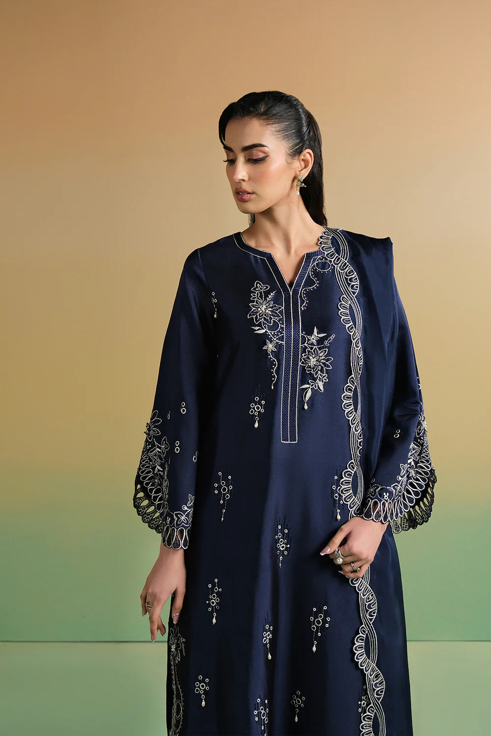 OJANI- SRSP26-03 | Saija Silk Pret '26 | Saira Rizwan