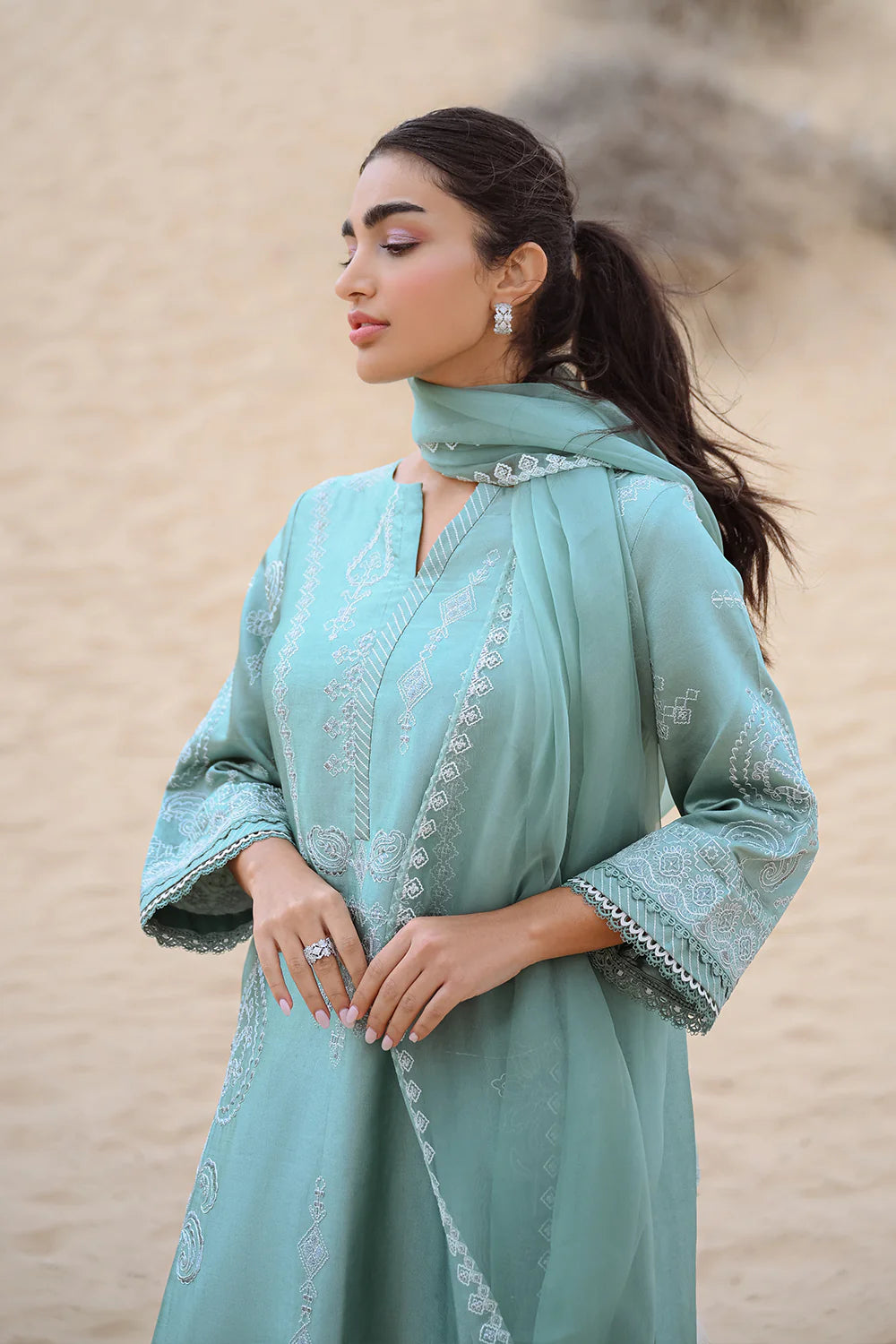 NAVYA- SRSP26-05 | Saija Silk Pret '26 | Saira Rizwan