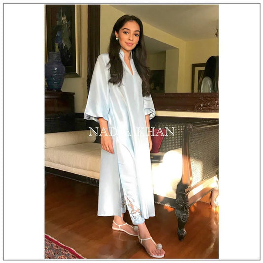 Nora Set Powder Blue | Luxe Edit '25 | Nadia Khan