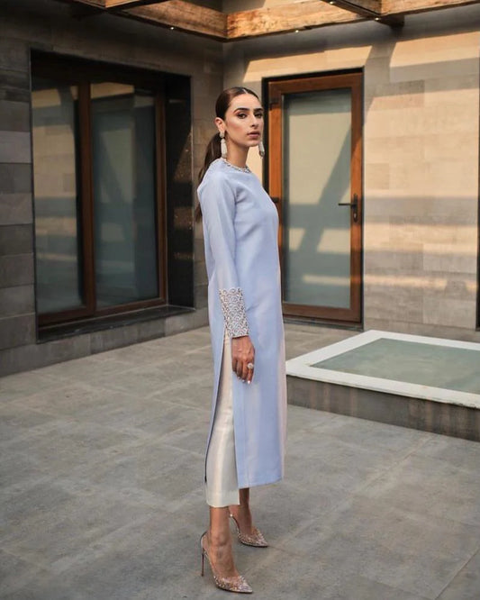POWDER BLUE SAK FORMAL | SAK ATELIER
