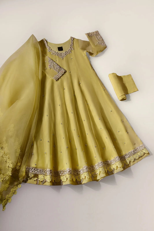 SUNAINA YELLOW | Aghanoor Bridal