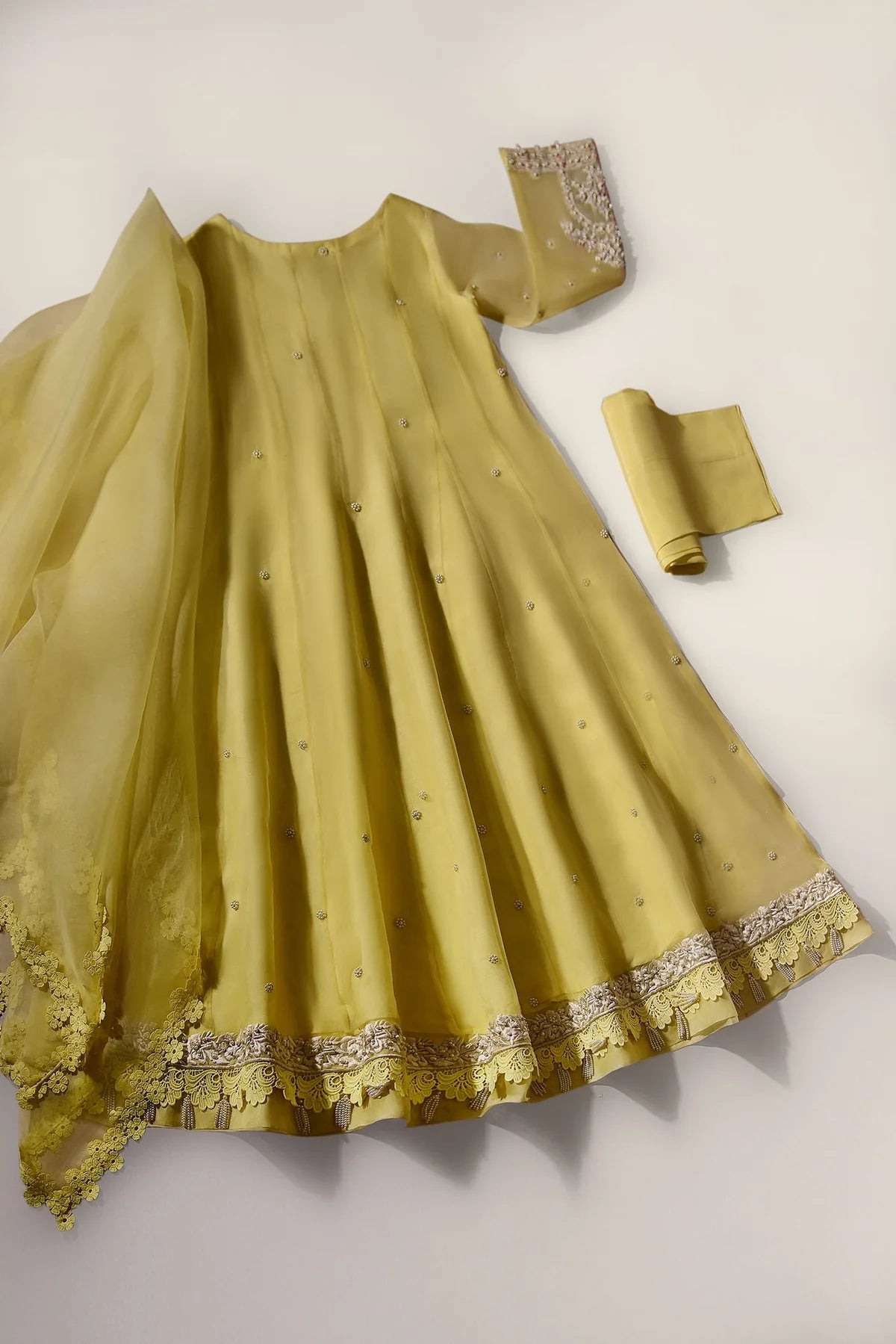 SUNAINA YELLOW | Aghanoor Bridal