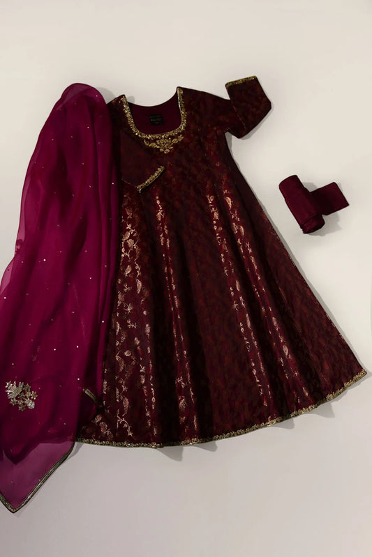 PLUM BROCADE | Aghanoor Bridal