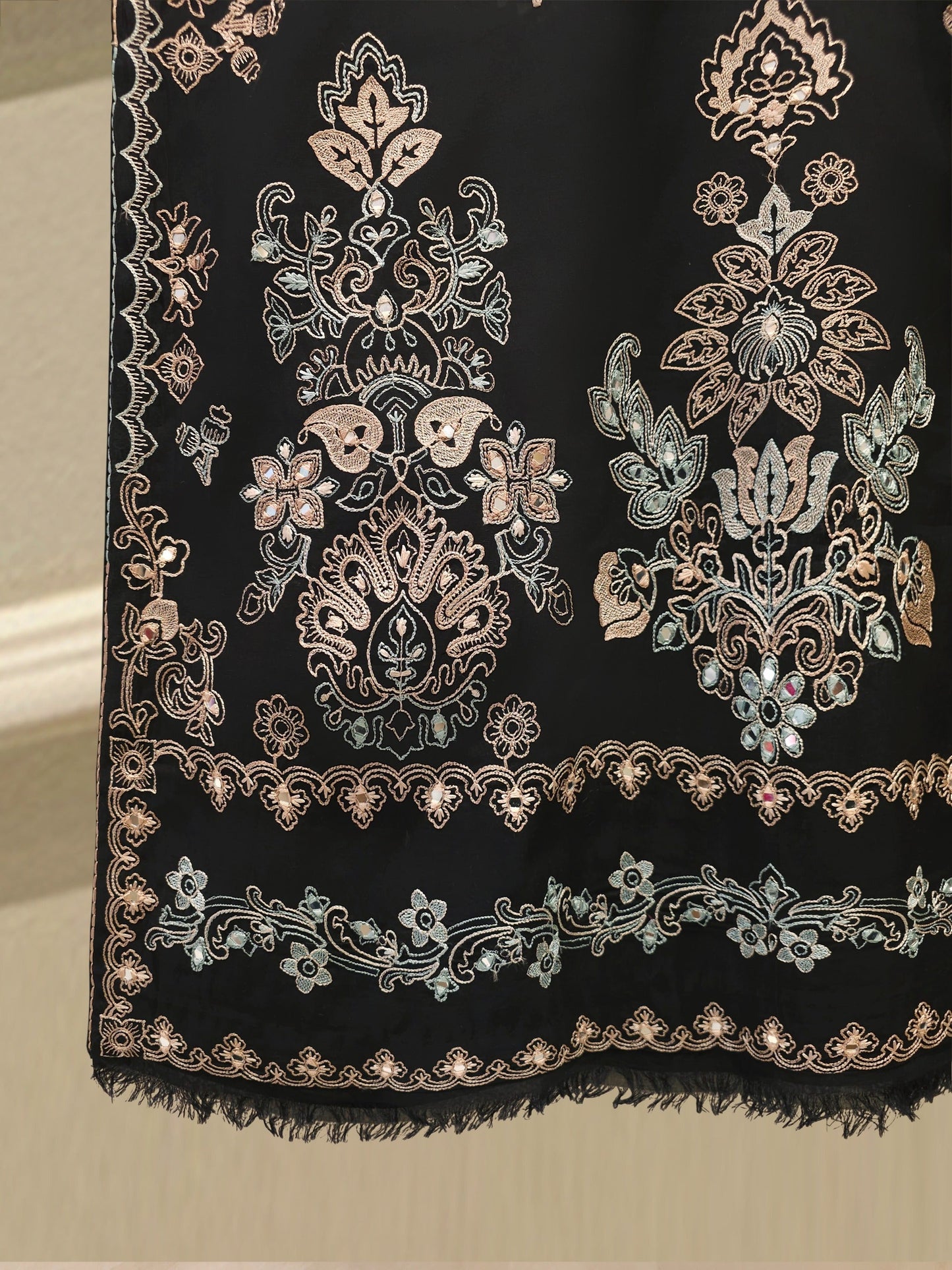 S112807 | Embroidered Kora Cotton Suit | Aghanoor Bridal