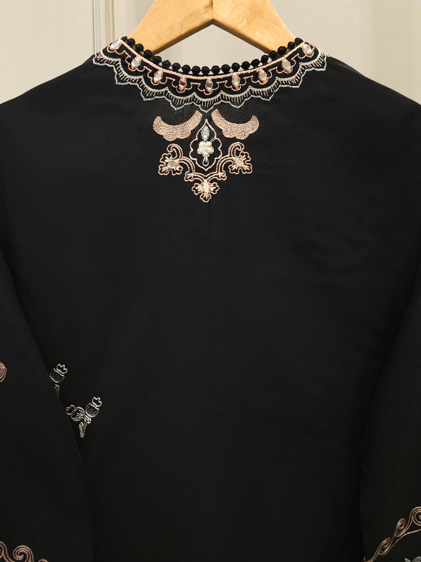 S112807 | Embroidered Kora Cotton Suit | Aghanoor Bridal