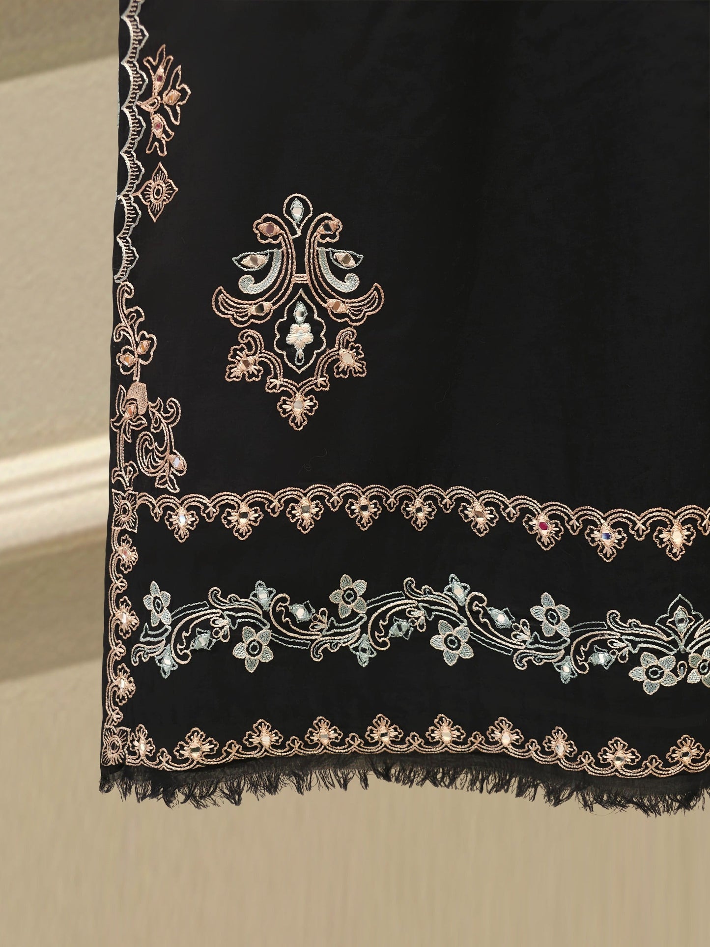 S112807 | Embroidered Kora Cotton Suit | Aghanoor Bridal