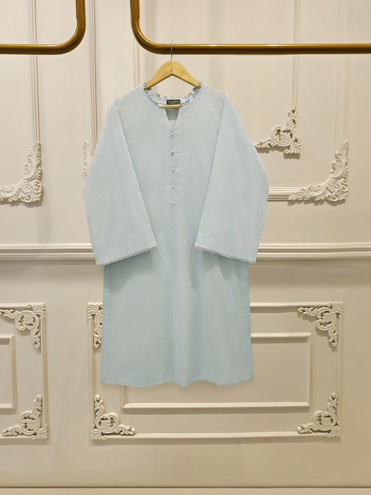 S112869 | Digital Printed Cambric Suit | Aghanoor Bridal