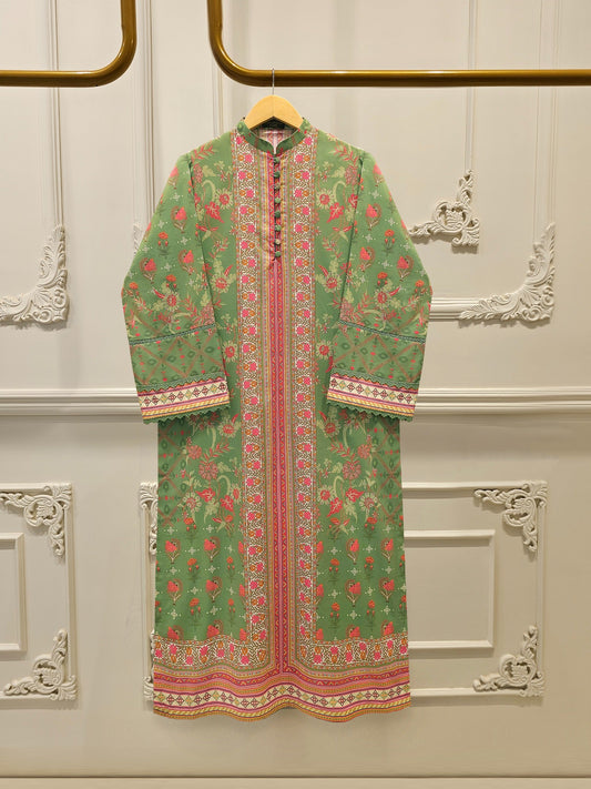 S112868 | Digital Printed Cambric Shirt | Aghanoor Bridal