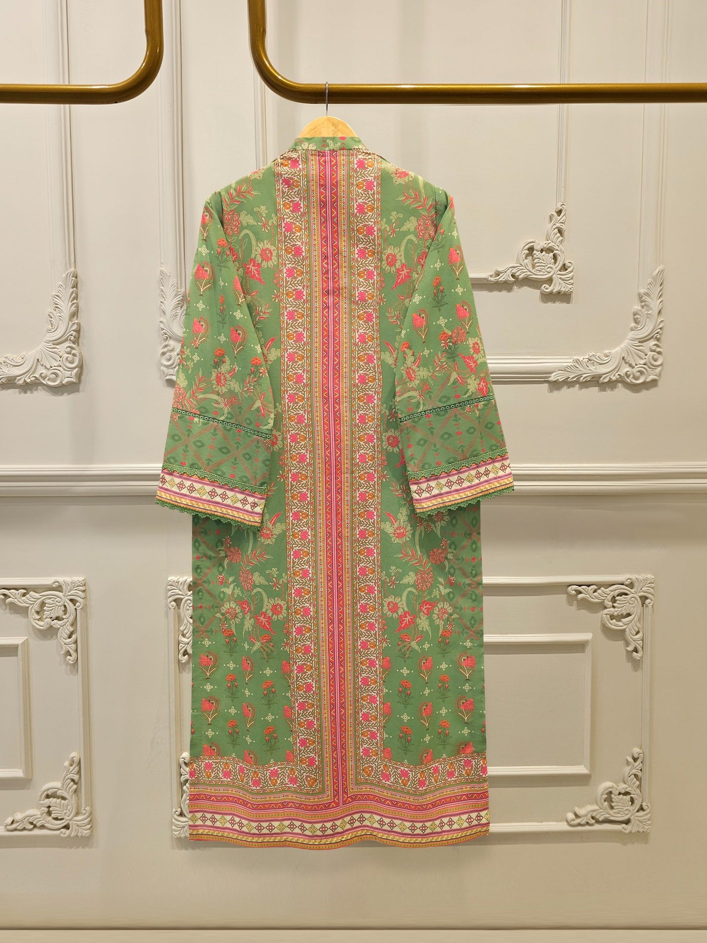 S112868 | Digital Printed Cambric Shirt | Aghanoor Bridal