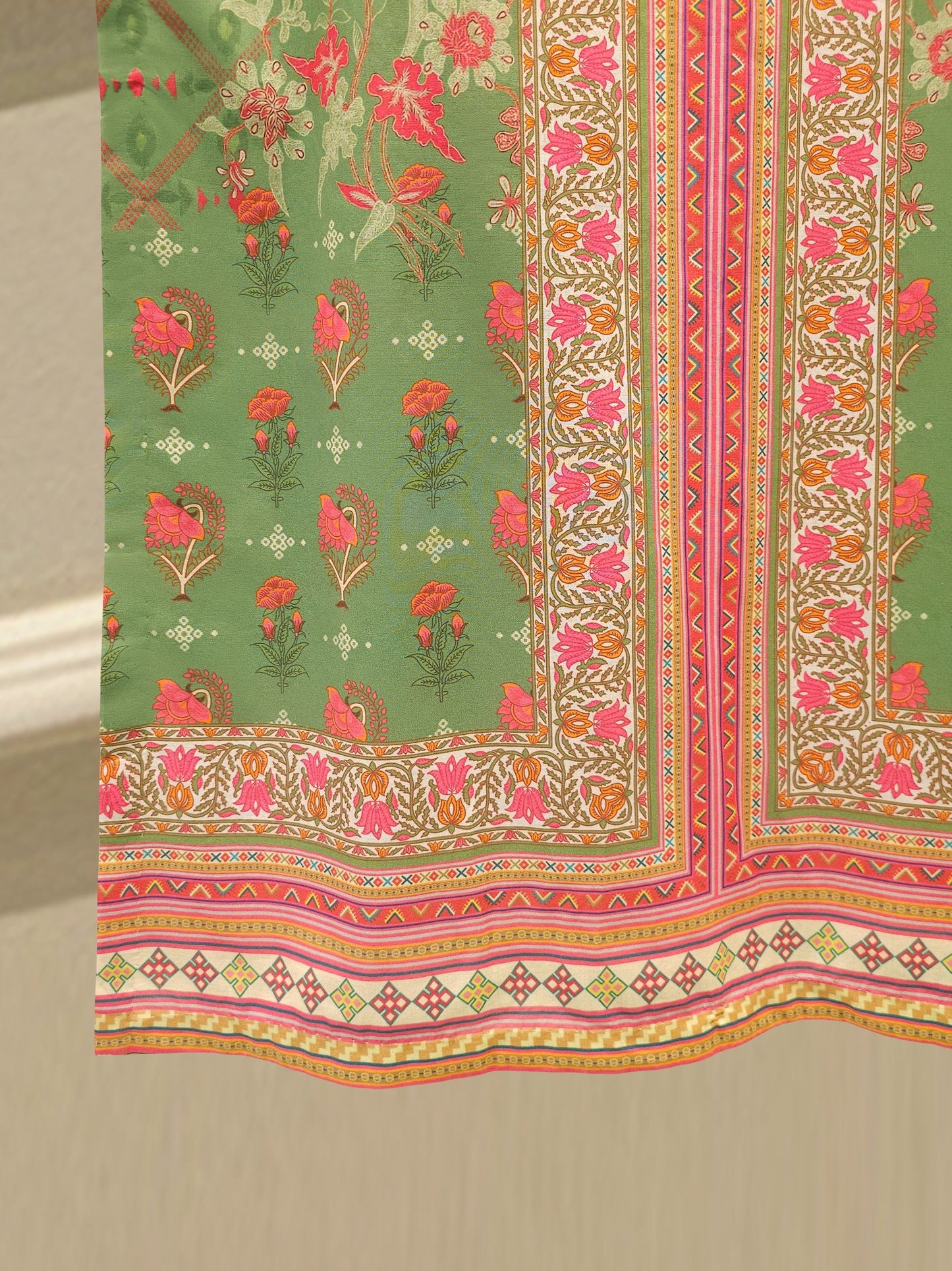 S112868 | Digital Printed Cambric Shirt | Aghanoor Bridal