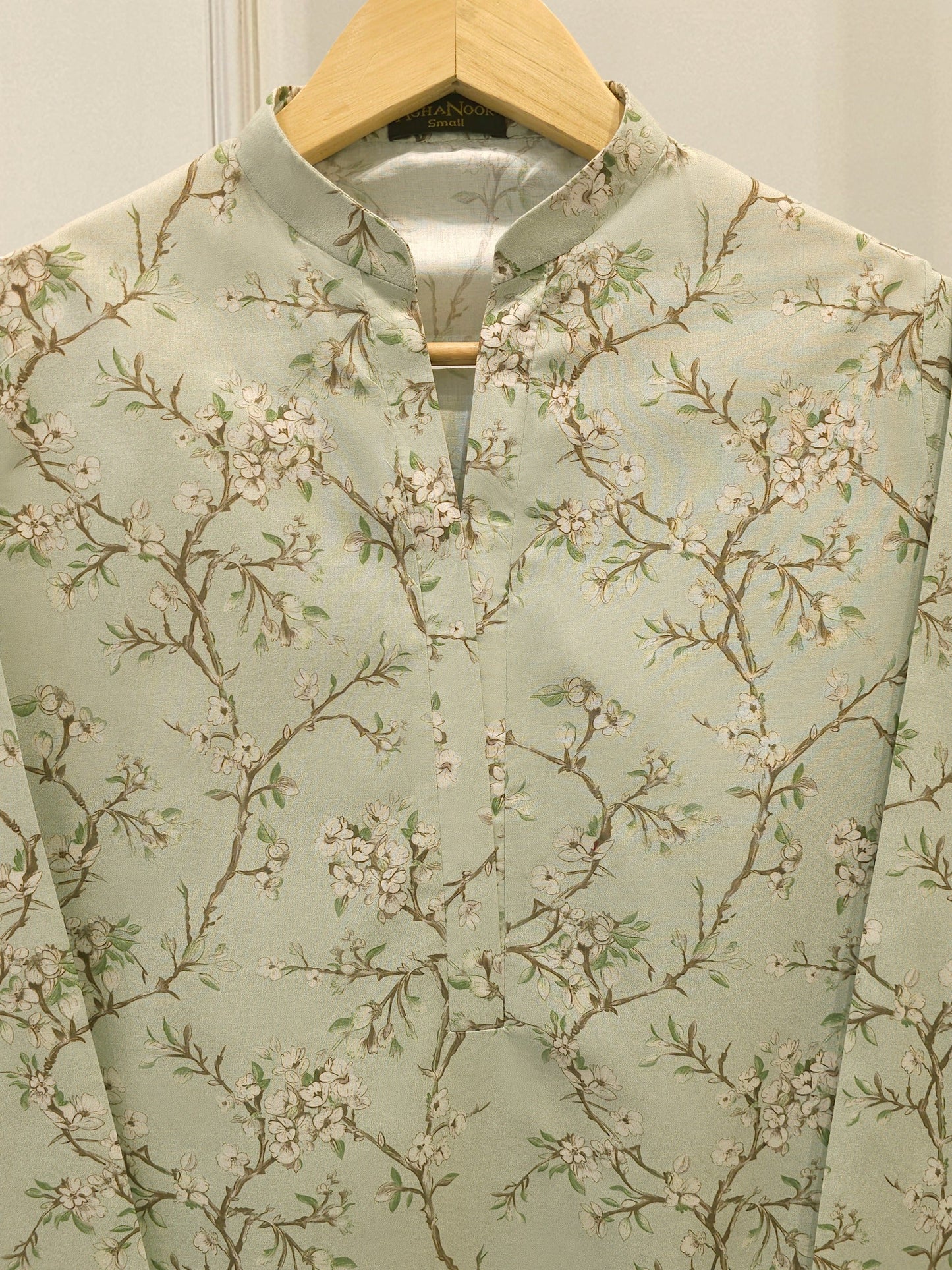 S112888 | Digital Printed Cambric Suit | Aghanoor Bridal