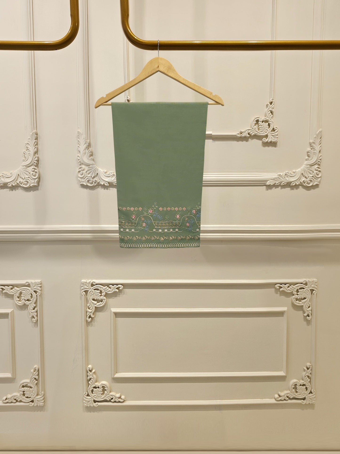 S112894 | Embroidered Khaddar Suit  | Aghanoor Bridal