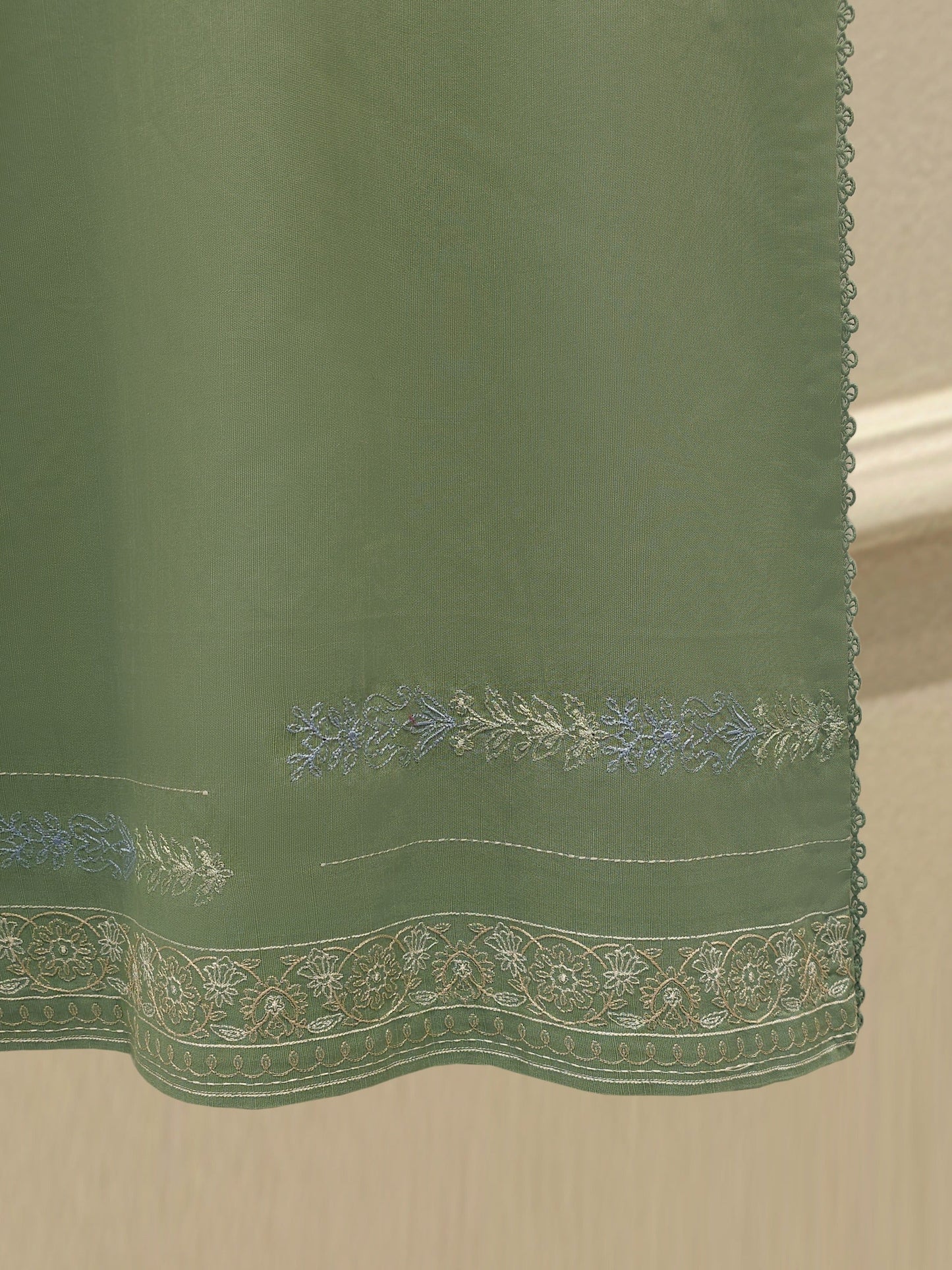 S112894 | Embroidered Khaddar Suit  | Aghanoor Bridal