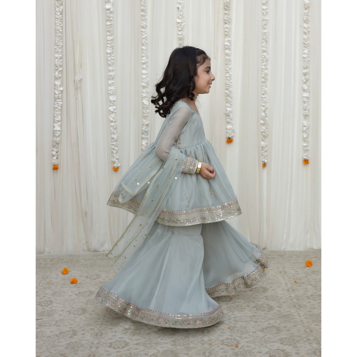 AQUA OUTFIT | CHOTI EID '25 | DYOT | KIDS WEAR