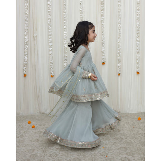 AQUA OUTFIT | CHOTI EID '25 | DYOT | KIDS WEAR