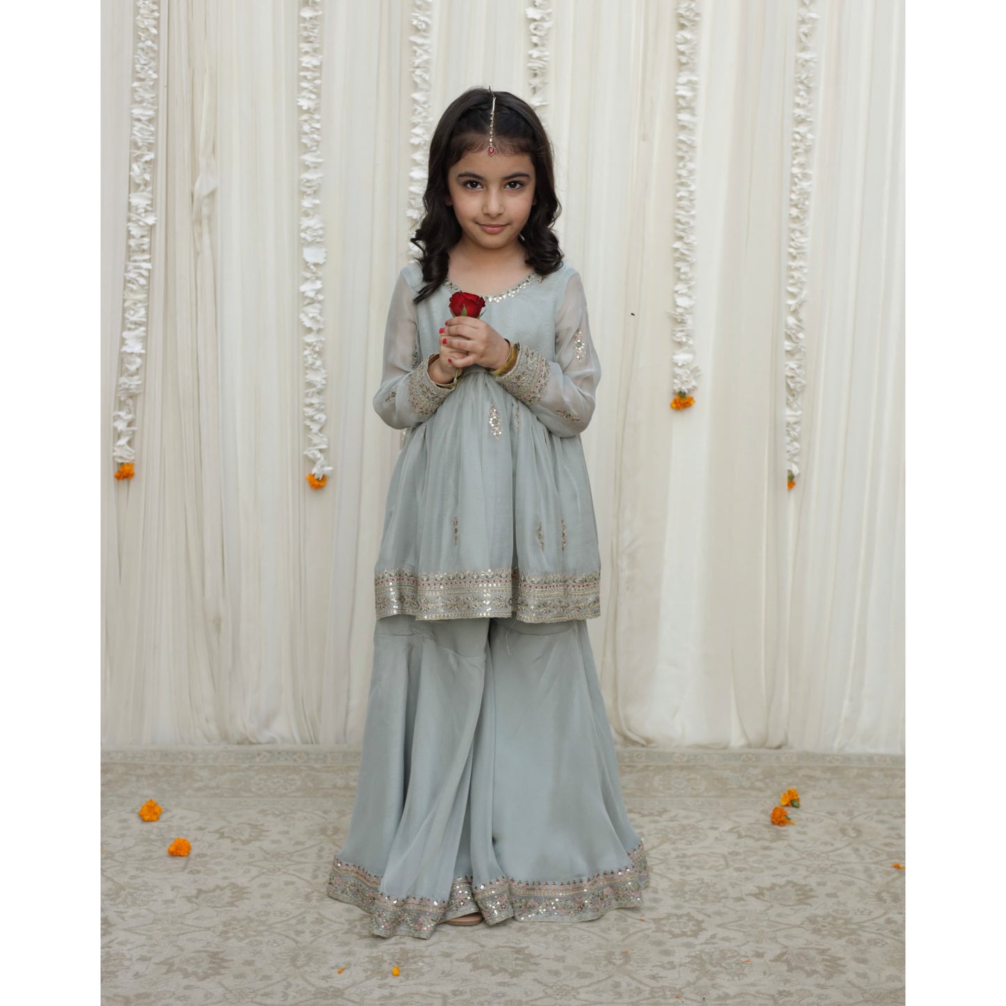 AQUA OUTFIT | CHOTI EID '25 | DYOT | KIDS WEAR