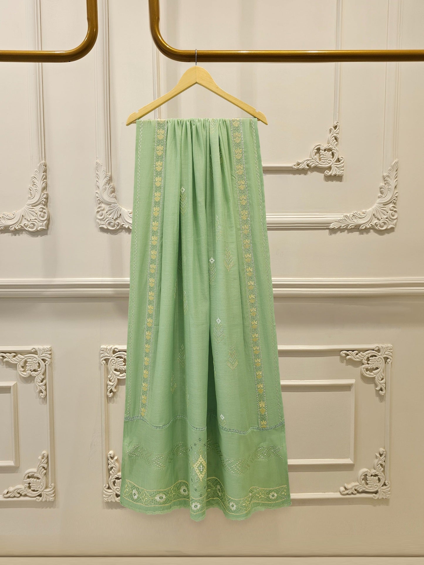 S112768 | Embroidered Kora Cotton Suit | Aghanoor Bridal